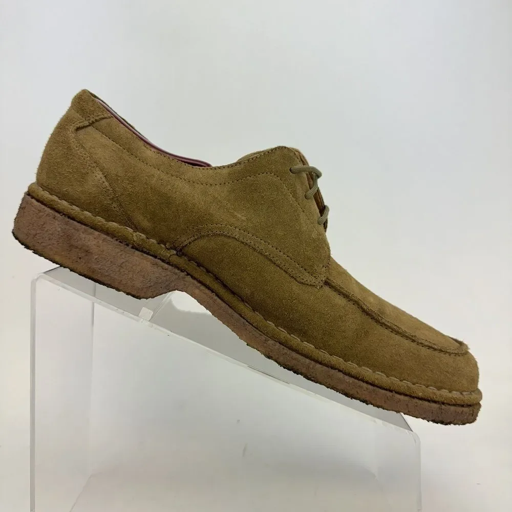 Johnston & Murphy Boot Men's Sz 11 Suede Chukka Desert Crepe Sole Lace‎ Up Tan